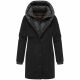 Navahoo Flauschwunder Damen Winterjacke Schwarz Größe S - Gr. 36
