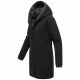 Navahoo Flauschwunder Damen Winterjacke Schwarz Größe S - Gr. 36