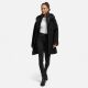 Navahoo Flauschwunder Damen Winterjacke Schwarz Größe S - Gr. 36