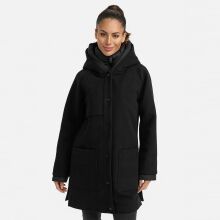 Navahoo Flauschwunder Damen Winterjacke Schwarz Gr&ouml;&szlig;e M - Gr. 38