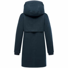 Navahoo Flauschwunder Damen Winterjacke Navy Größe M - Gr. 38
