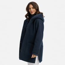 Navahoo Flauschwunder Damen Winterjacke Navy Größe M - Gr. 38