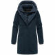 Navahoo Flauschwunder Damen Winterjacke Navy Größe M - Gr. 38