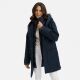 Navahoo Flauschwunder Damen Winterjacke Navy Größe M - Gr. 38