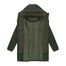 Navahoo Flauschwunder Damen Winterjacke Dark Olive Gr&ouml;&szlig;e S - Gr. 36