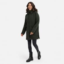 Navahoo Flauschwunder Damen Winterjacke Dark Olive Gr&ouml;&szlig;e M - Gr. 38