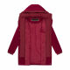 Navahoo Flauschwunder Damen Winterjacke Bordeaux Größe S - Gr. 36