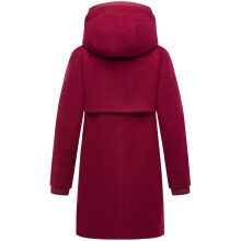Navahoo Flauschwunder Damen Winterjacke Bordeaux Gr&ouml;&szlig;e XL - Gr. 42