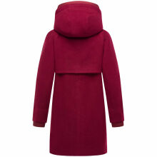 Navahoo Flauschwunder Damen Winterjacke Bordeaux Größe XXXL - Gr. 46