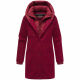 Navahoo Flauschwunder Damen Winterjacke Bordeaux Größe XXXL - Gr. 46