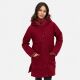 Navahoo Flauschwunder Damen Winterjacke Bordeaux Größe XXXL - Gr. 46