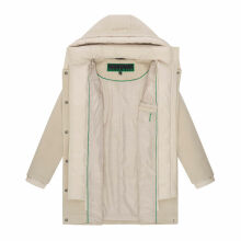 Navahoo Flauschwunder Damen Winterjacke Beige Größe S - Gr. 36