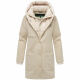 Navahoo Flauschwunder Damen Winterjacke Beige Größe S - Gr. 36
