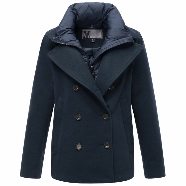 Marikoo Aylaraa Damen Winter Kabanjacke Navy-Größe S - Gr. 36