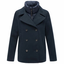 Marikoo Aylaraa Damen Winter Kabanjacke Navy-Größe S - Gr. 36