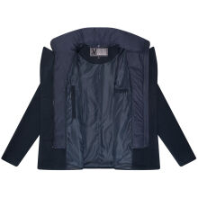 Marikoo Aylaraa Damen Winter Kabanjacke Navy-Gr&ouml;&szlig;e XXXL - Gr. 46