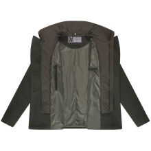 Marikoo Aylaraa Damen Winter Kabanjacke Dark Olive-Größe L - Gr. 40