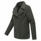 Marikoo Aylaraa Damen Winter Kabanjacke Dark Olive-Größe L - Gr. 40