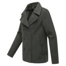 Marikoo Aylaraa Damen Winter Kabanjacke Dark Olive-Gr&ouml;&szlig;e XL - Gr. 42
