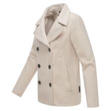 Marikoo Aylaraa Damen Winter Kabanjacke Pearl Grey-Gr&ouml;&szlig;e XXL - Gr. 44