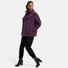 Marikoo Aylaraa Damen Winter Kabanjacke Dusty Plum-Größe M - Gr. 38