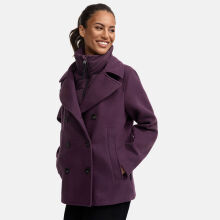 Marikoo Aylaraa Damen Winter Kabanjacke Dusty Plum-Größe M - Gr. 38