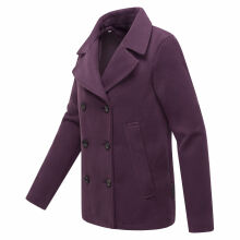 Marikoo Aylaraa Damen Winter Kabanjacke Dusty Plum-Größe M - Gr. 38