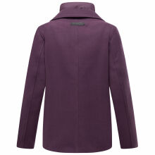 Marikoo Aylaraa Damen Winter Kabanjacke Dusty Plum-Größe M - Gr. 38