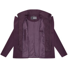 Marikoo Aylaraa Damen Winter Kabanjacke Dusty Plum-Größe M - Gr. 38
