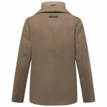 Marikoo Aylaraa Damen Winter Kabanjacke Stone Brown-Größe S - Gr. 36