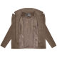 Marikoo Aylaraa Damen Winter Kabanjacke Stone Brown-Größe S - Gr. 36