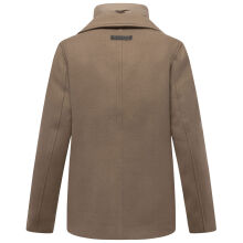Marikoo Aylaraa Damen Winter Kabanjacke Stone Brown-Gr&ouml;&szlig;e XXL - Gr. 44