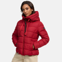 Navahoo Amayaa Damen Winter Steppjacke Dark Red-Gr&ouml;&szlig;e S - Gr. 36