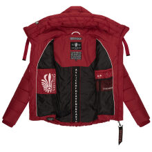 Navahoo Amayaa Damen Winter Steppjacke Dark Red-Gr&ouml;&szlig;e S - Gr. 36