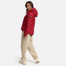 Navahoo Amayaa Damen Winter Steppjacke Dark Red-Gr&ouml;&szlig;e S - Gr. 36