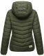 Marikoo Pack Mich Ein Damen Stepp Jacke Dark Olive-Größe 3XL - Gr. 46