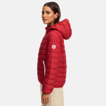 Marikoo Pack Mich Ein Damen Stepp Jacke Deep Red-Größe 3XL - Gr. 46
