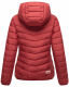 Marikoo Pack Mich Ein Damen Stepp Jacke Deep Red-Größe 3XL - Gr. 46