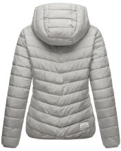 Marikoo Pack Mich Ein Damen Stepp Jacke Grau-Größe 3XL - Gr. 46
