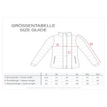 Marikoo Pack Mich Ein Damen Stepp Jacke Grau-Größe 3XL - Gr. 46