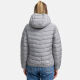 Marikoo Pack Mich Ein Damen Stepp Jacke Grau-Größe 3XL - Gr. 46