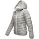 Marikoo Pack Mich Ein Damen Stepp Jacke Grau-Größe 3XL - Gr. 46