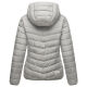 Marikoo Pack Mich Ein Damen Stepp Jacke Grau-Größe 3XL - Gr. 46