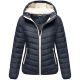 Marikoo Pack Mich Ein Damen Stepp Jacke Navy-Größe 3XL - Gr. 46