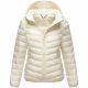 Marikoo Pack Mich Ein Damen Stepp Jacke Offwhite-Größe 3XL - Gr. 46