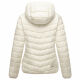 Marikoo Pack Mich Ein Damen Stepp Jacke Offwhite-Größe 3XL - Gr. 46