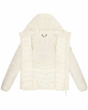Marikoo Pack Mich Ein Damen Stepp Jacke Offwhite-Gr&ouml;&szlig;e M - Gr. 38