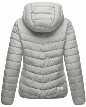 Marikoo Pack Mich Ein Damen Stepp Jacke Offwhite-Gr&ouml;&szlig;e XXL - Gr. 44