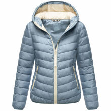 Marikoo Pack Mich Ein Damen Stepp Jacke Powder Blue-Größe M - Gr. 38