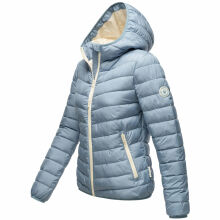Marikoo Pack Mich Ein Damen Stepp Jacke Powder Blue-Größe M - Gr. 38